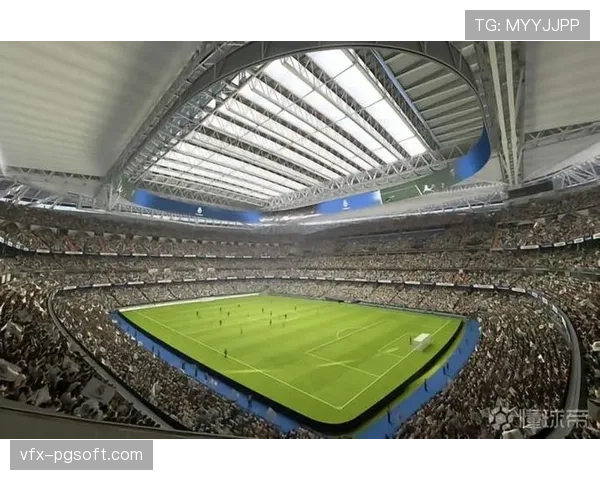 伯纳乌球场完成顶棚关闭测试，未来比赛将可完全排除风对传中球的影响